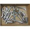 Image 1 : BOX LOT CRAFTSMAN WRENCHS & SOCKETS