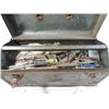 Image 1 : METAL TOOLBOX FULL OF ASSORTED TOOLS