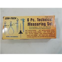 CEN TECH 6PC TECHNICAL MEASURING SET