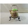Image 1 : SMALL VINTAGE TEAPOT ON STAND