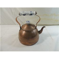 VINTAGE COPPER TEAPOT