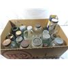 Image 1 : LARGE BOX LOT ASSORTED VINTAGE JARS