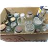 Image 2 : LARGE BOX LOT ASSORTED VINTAGE JARS