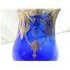 Image 3 : ELEGANT SC LINE ITALIAN COBALT BLUE & GOLD VASE