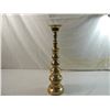 Image 1 : TALL BRASS VINTAGE CANDLE STICK