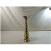 Image 2 : TALL BRASS VINTAGE CANDLE STICK
