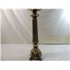Image 2 : TALL DETAILED BRASS CANDLE STICK HOLDER