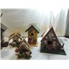 Image 2 : LOT 9 ASSORTED BIRD HOUSES