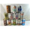 Image 1 : LOT 12 ASSORTED VINTAGE BEER CANS