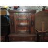 Image 1 : BEAUTIFUL ASIAN INSPIRED HUTCH CHINA CABINET