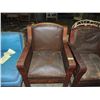Image 1 : VINTAGE MASCULINE ROCKING LOUNGE CHAIR