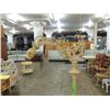 Image 3 : CREAM ANTIQUE FLOOR LAMP