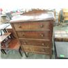 Image 1 : VINTAGE 4 DRAWER CHEST DRESSER