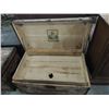 Image 3 : ANTIQUE TRAVEL TRUNK