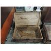 Image 2 : ANTIQUE TRAVEL TRUNK