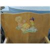 Image 2 : VINTAGE WOODEN PAINTED HIGH CHAIR