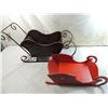 Image 3 : LOT 2 DECORATIVE WINTER SLEIGHS
