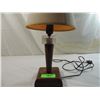 Image 2 : SMALL WOODEN CONTEMPORARY TABLE LAMP