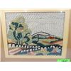 Image 2 : VINTAGE NEEDLE POINT ART FRAMED