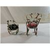 Image 3 : LOT 2 TIN CAN TRAMP ART CHAIRS