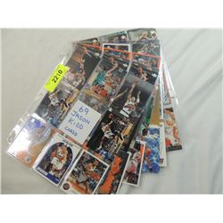 LOT 69 JASON KIDD BASKETBALL CARDS