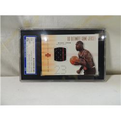 2000-01 UD MICHAEL JORDAN GRADED JERSEY CARD