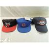 Image 1 : LOT 3 NEW CHICAGO BEARS, BULLS, CUBS HATS