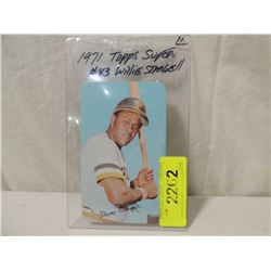 1971 TOPPS SUPER WILLIE STARGELL #43