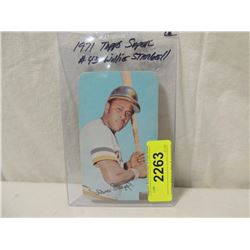 1971 TOPPS SUPER WILLIE STARGELL #43