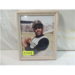 8X10 ROBERTO CLAMENTE PHOTO FRAMED
