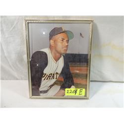 8X10 ROBERTO CLEMENTE PHOTO  FRAMED
