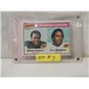Image 1 : 1977 TOPPS WALTER PAYTON & OJ SIMPSON CARD