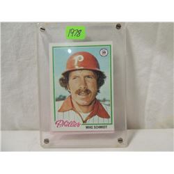 1978 TOPPS MIKE SCHMIDT #360 BASEBALL CARD