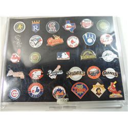 28 ASSORTED MLB TEAM PINS