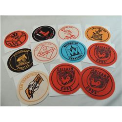 LOT 11 2007 TOPPS HERITAGE 1958 TEAM PATCHES
