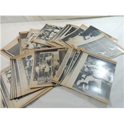 NEWSPAPER PROOFS & PHOTOS BASEBALL
