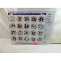 1988 JIFFY POP POPCORN UNCUT SHEET SET