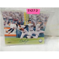 CAL RIPKEN AUTOGRAPHED PHOTO & CARD COA