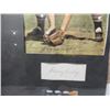Image 2 : 3 CUT SIGNATURES & PHOTOS FRAMED VIRGIL TRUCKS, PE
