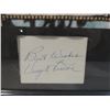Image 4 : 3 CUT SIGNATURES & PHOTOS FRAMED VIRGIL TRUCKS, PE