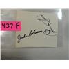Image 1 : ROBINSON & FOXX CUT SIGNATURE AUTOGRAPH NO COA
