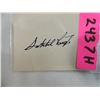 Image 1 : SATCHEL PAIGE CUT SIGNATURE AUTOGRAPH NO COA