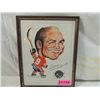 Image 1 : BOBBY HULL PRINT FRAMED