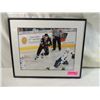 Image 1 : ROCKFORD ICEHOGS MATTED & FRAMED PHOTO