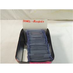 45+ MISC FOOTBALL CARDS STARS & ROOKIES