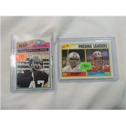 LOT 2 1977 MEL BLOUNT 1984 PASSING LEADERS