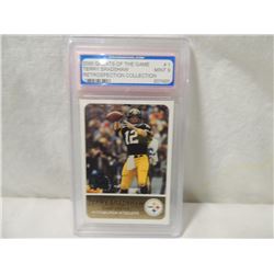 2000 GREATS OF THE GAME TERRY BRADSHAW #1 GRADED