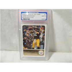 2000 GREATS OF THE GAME TERRY BRADSHAW #1 GRADED
