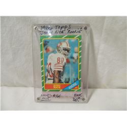 1986 TOPPS JERRY RICE ROOKIE CARD #1616