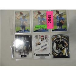 LOT 6 MISC FOOTBALL CARDS